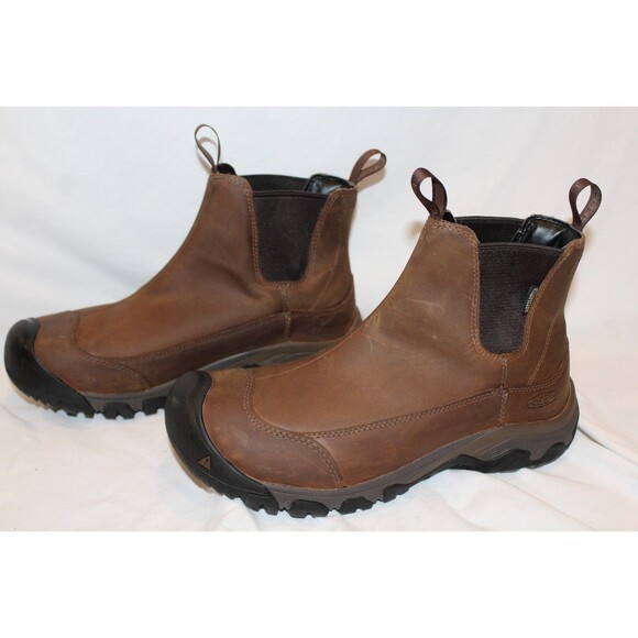 Keen Men\'s Anchorage III‎ Leather Waterproof Insulated Boots NWOB 13 WIDE BROWN main image 6